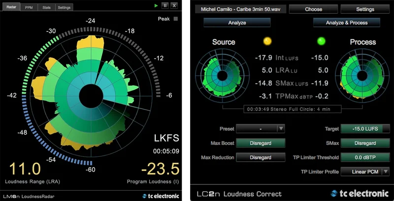 TC Electronic Multichannel Loudness Bundle interface