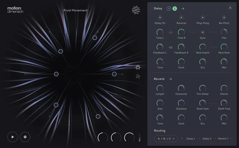 Excite Audio Motion: Dimension (Upgrade from any Motion Lite) interface