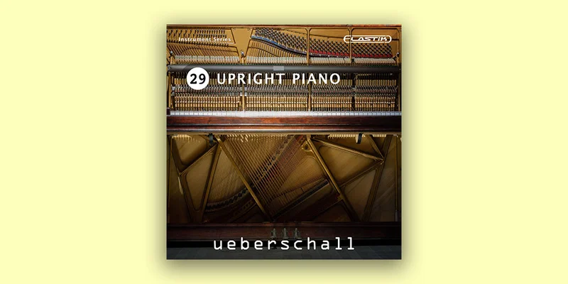 Ueberschall Upright Piano interface