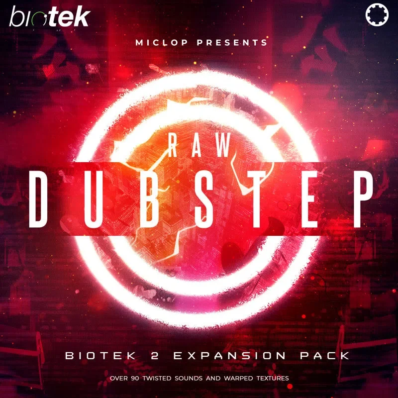 Tracktion Raw Dubstep for BioTek 2 interface