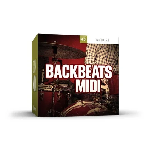 Toontrack Drum Midi Backbeats interface