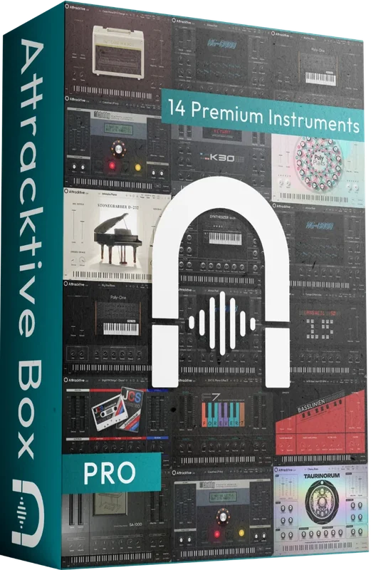 Tracktion Attracktive BoxPro Bundle interface