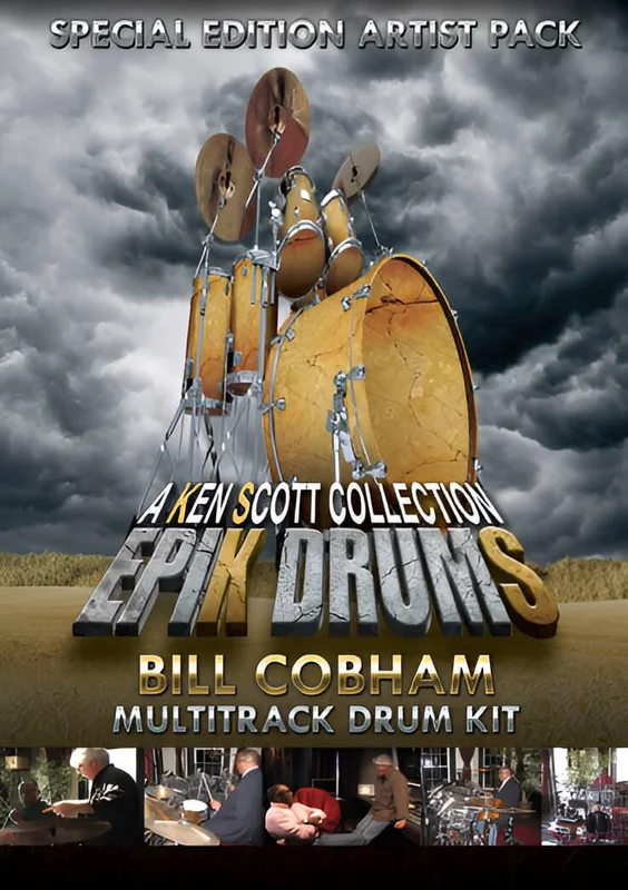 Sonic Reality BFD3 Expansion: Epik Drums Billy Cobham Kit interface