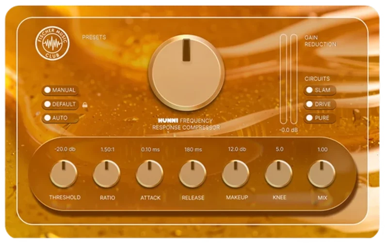 Fischer Music Club HUNNI Automatic Compressor interface