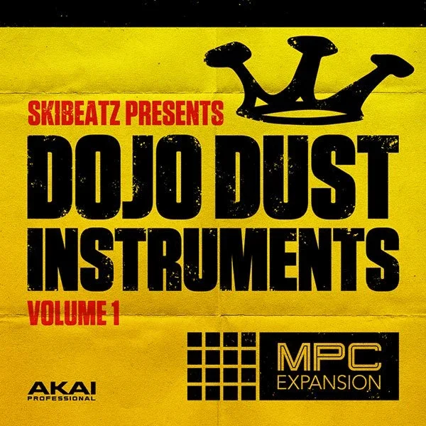 AKAI MPC Expansion: Dojo Dust Instruments Vol. 1 interface