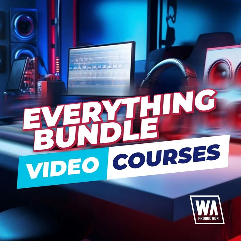 W. A. Production Video Courses Everything Bundle interface