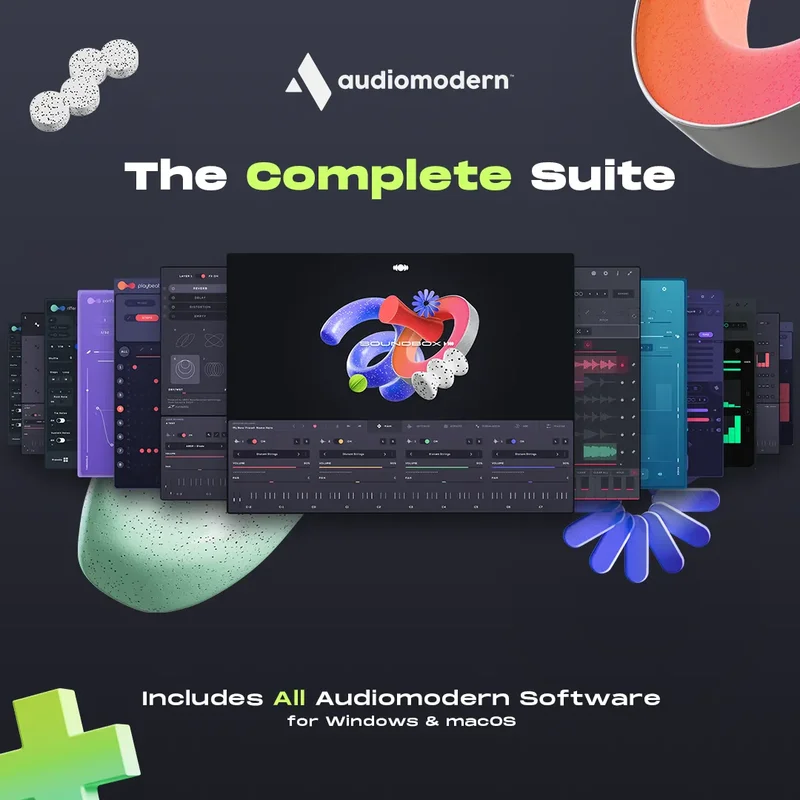 Audiomodern The Complete Suite interface