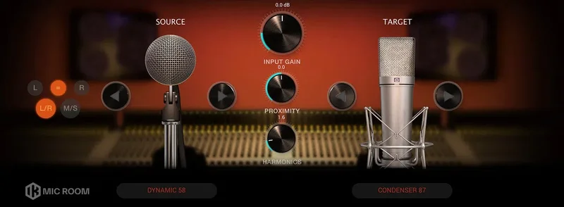 IK Multimedia T-RackS Mic Room interface