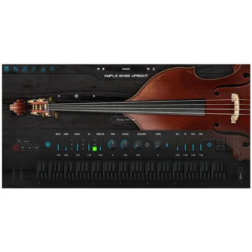 Ample Sound Ample Bass Upright III interface