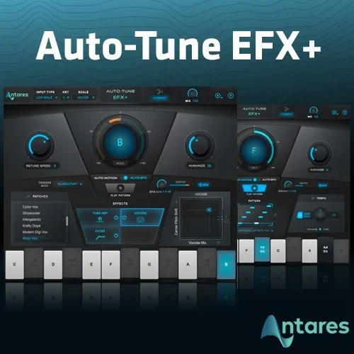 Antares AutoTune EFX+ & 1 Year of Auto-Tune Unlimited FREE interface