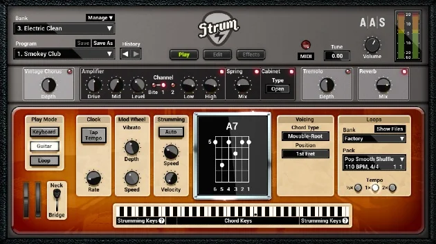 AAS Strum GS-2 + Packs interface