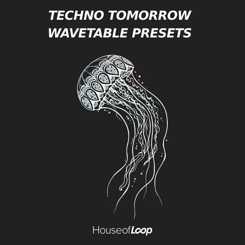 House of Loop Techno Tomorrow - Wavetable Presets interface