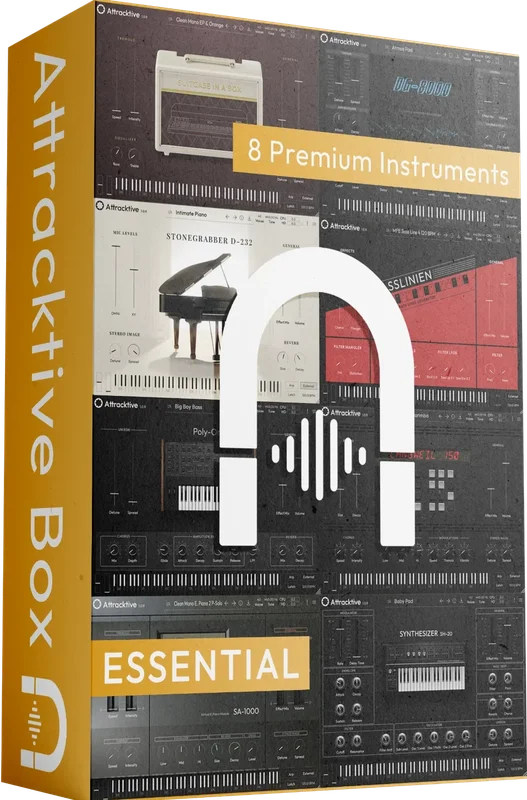 Tracktion Attracktive Box Essential Bundle interface