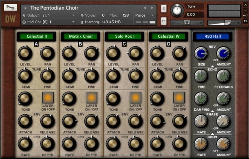 Loot Audio The Pentodian Resonator Choir interface