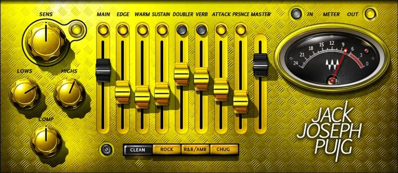 Waves JJP Guitars interface
