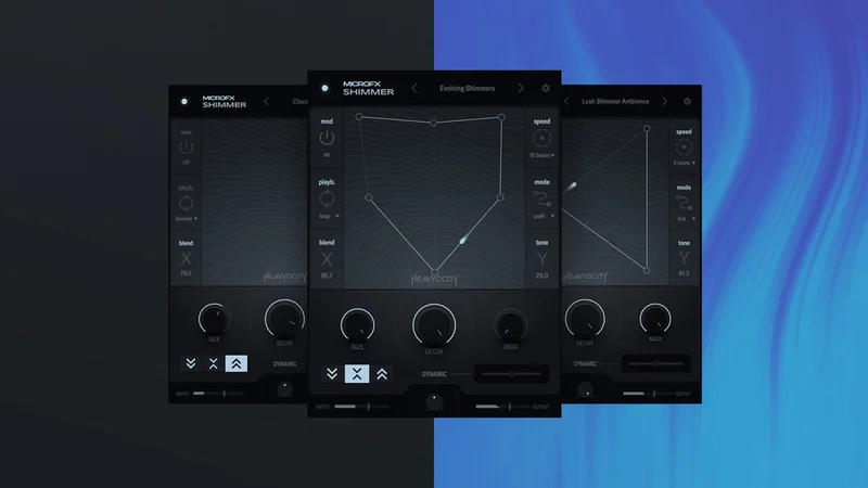 Heavyocity MicroFX Shimmer interface