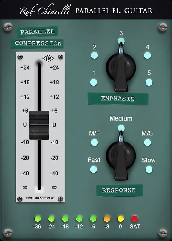 Final Mix Parallel El. Guitar III interface