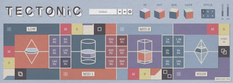 Aberrant DSP Tectonic interface