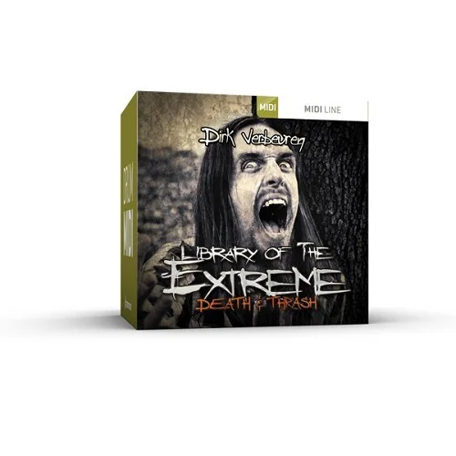 Toontrack Drum MIDI Library of the Extreme interface