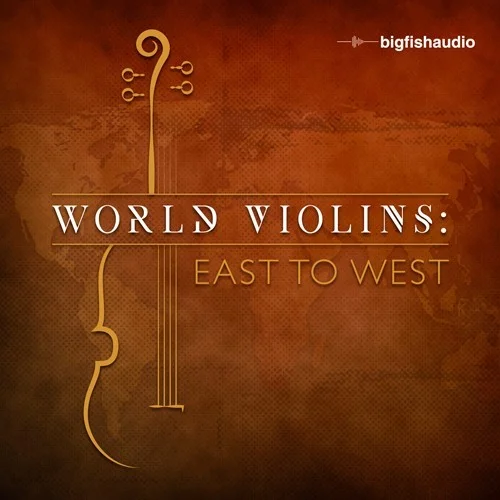 Big Fish Audio World Violins: East to West interface
