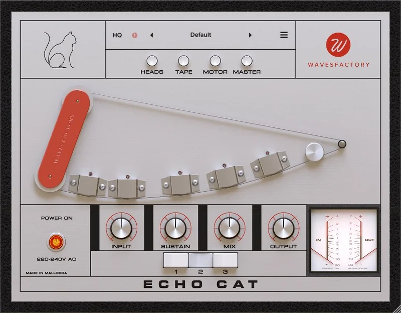 Wavesfactory Echo Cat interface