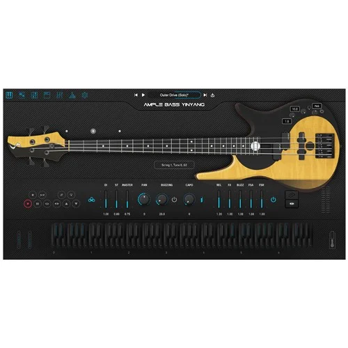 Ample Sound Ample Bass Yinyang III interface