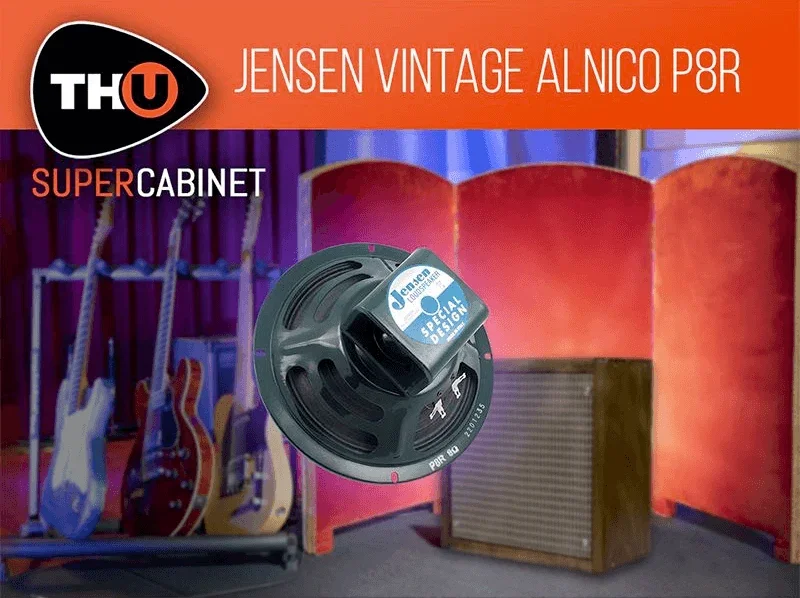 Overloud SuperCabinet Library: Jensen Vintage Alnico P8R interface