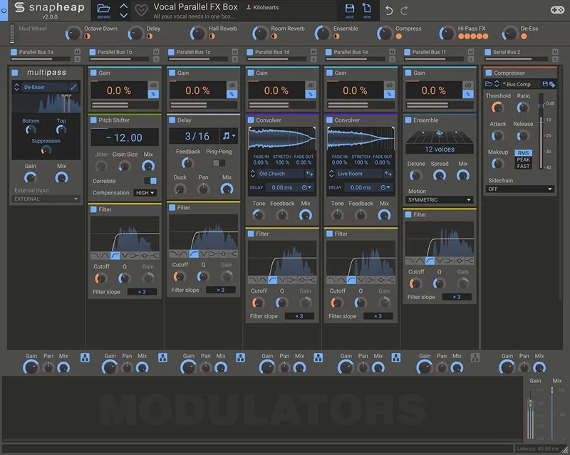 Kilohearts Kilohearts Ecosystem Access Bundle interface
