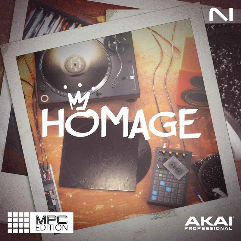Native Instruments Homage MPC Edition interface