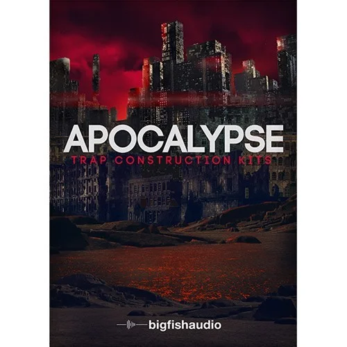 Big Fish Audio Apocalypse: Trap Construction Kits interface