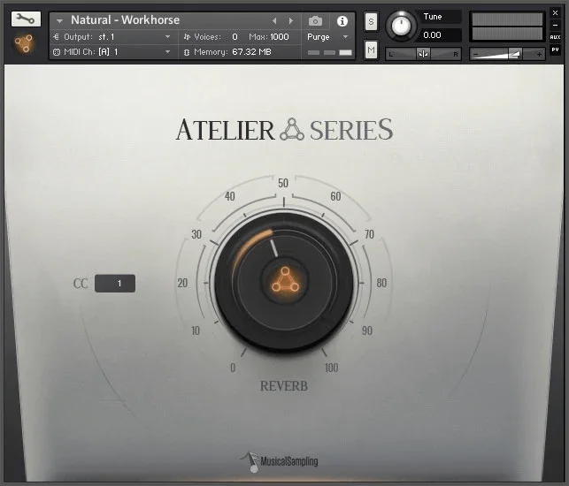 Musical Sampling Atelier Series Austin Bundle interface