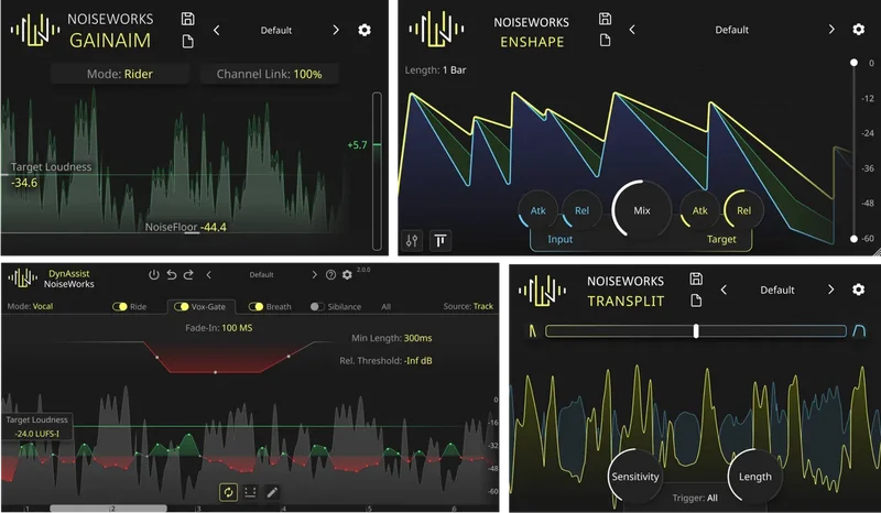 NoiseWorks Dynamic Bundle interface