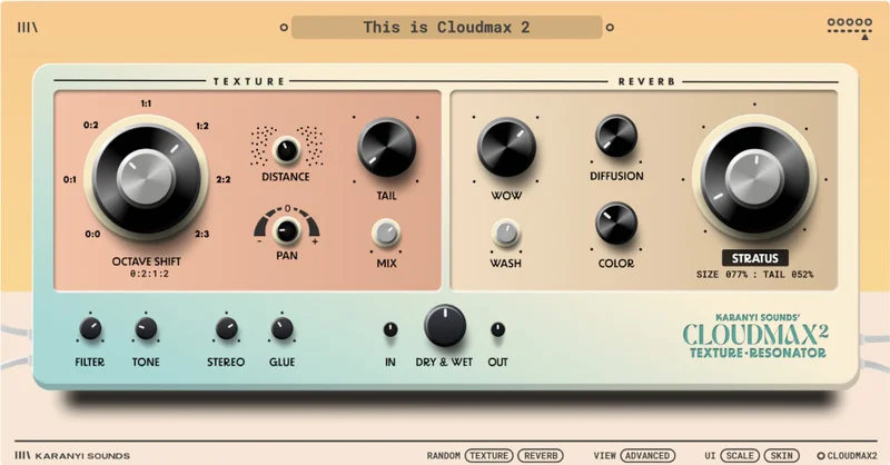 Karanyi Sounds Cloudmax 2 Upgrade from Cloudmax 1 interface