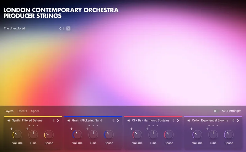 Native Instruments LCO Producer Strings interface