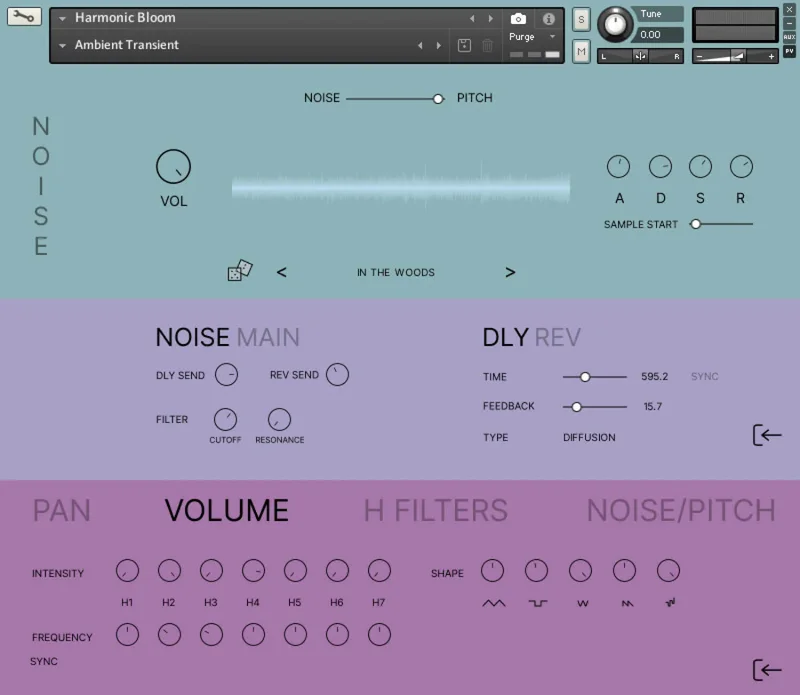 Sonora Cinematic Harmonic Bloom + FREE Panorama Hybrid interface