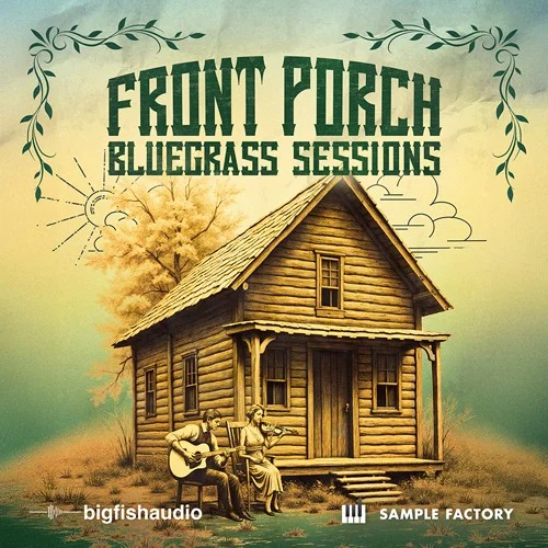 Big Fish Audio Front Porch Bluegrass Sessions interface