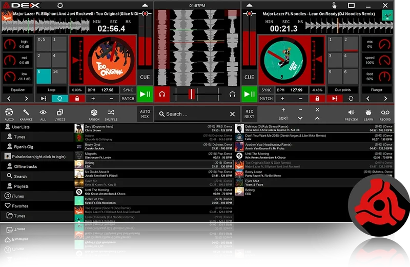 PCDJ DEX 3 RE interface