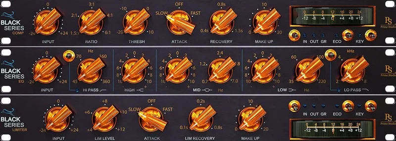 Prime Studio Black Series Bundle interface
