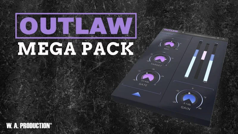 W. A. Production Outlaw Mega Pack interface