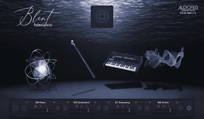 Audiofier Blent 5 - Padmospheres interface