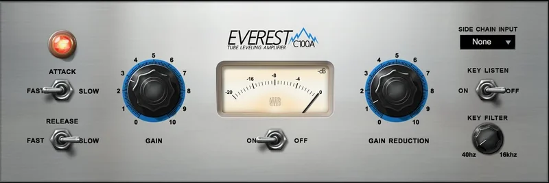 PreSonus Everest C100A Compressor - Fat Channel Plug-in interface