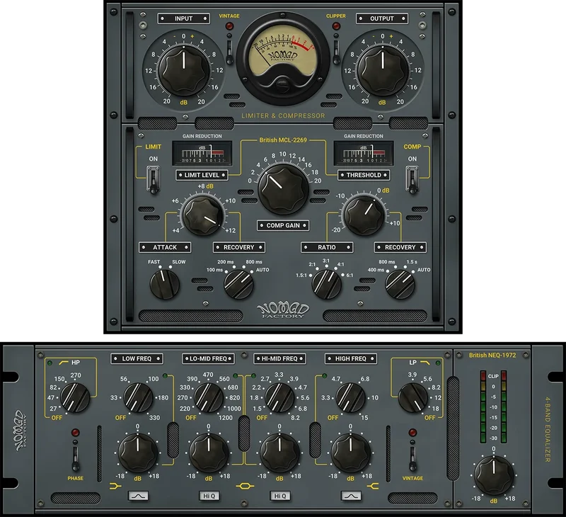 Nomad Factory British Bundle V2 interface