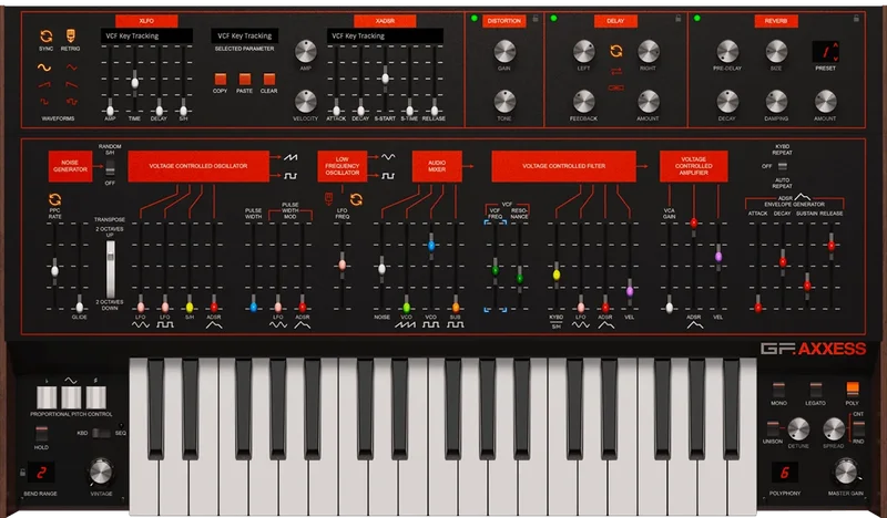 GForce Ultimate Bundle interface