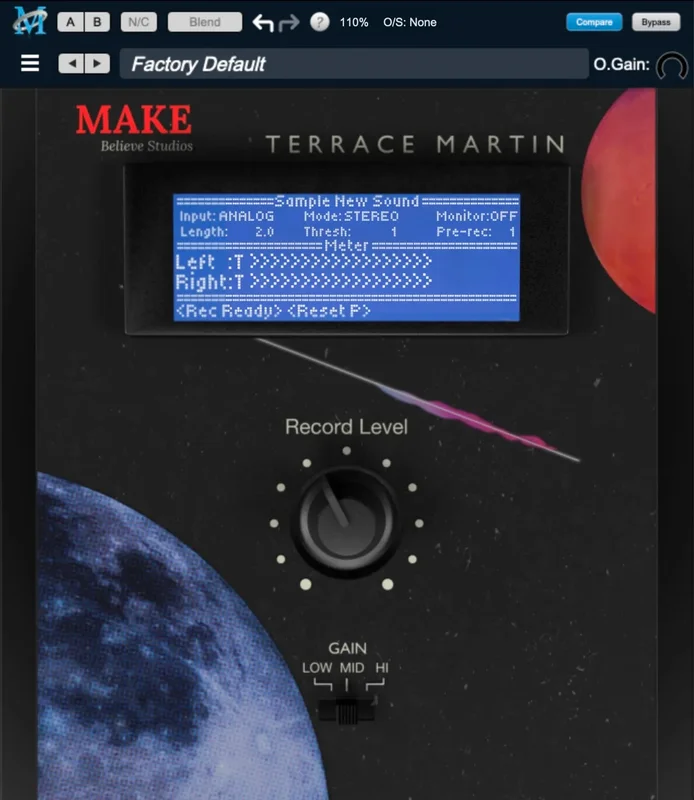 Make Believe TPMC interface
