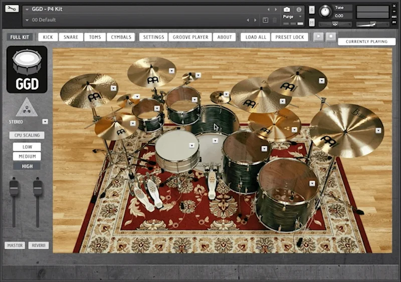 GGD P4 Matt Halpern Signature Pack interface