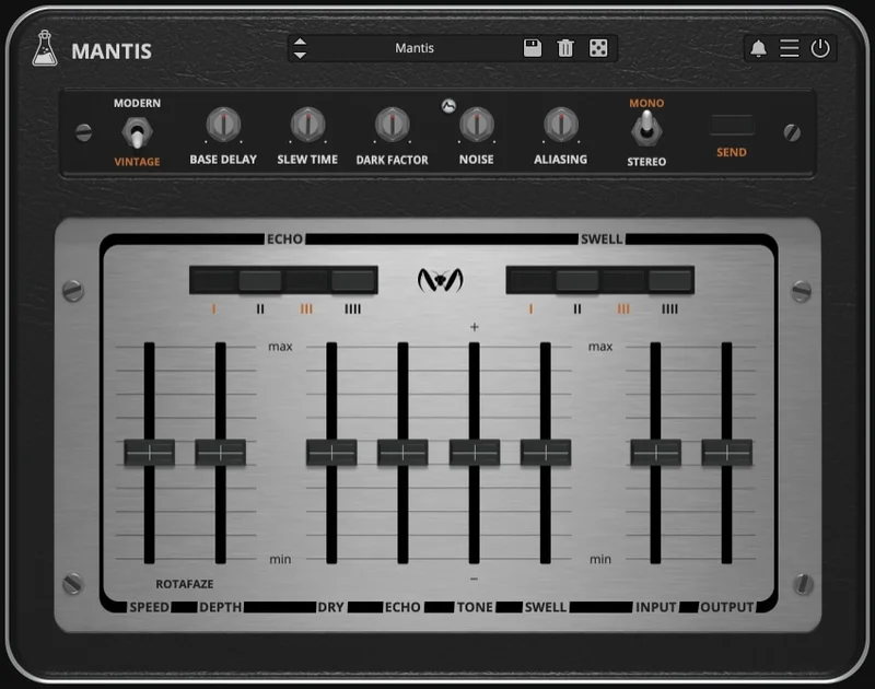 AudioThing Mantis interface