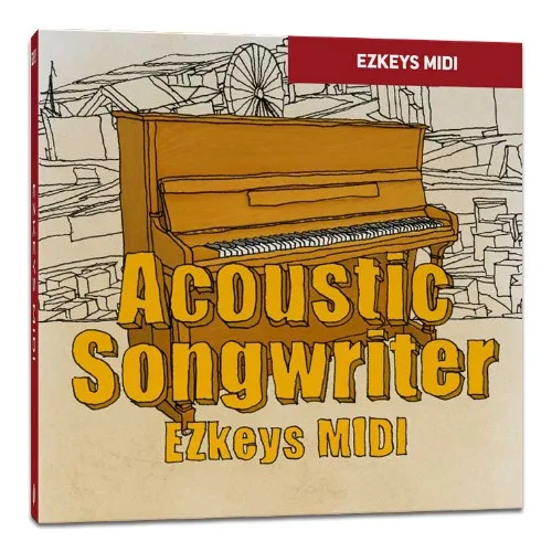Toontrack EZkeys MIDI Acoustic Songwriter interface