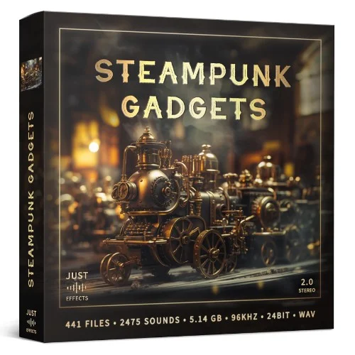 Just Sound Effects Steampunk Gadgets interface