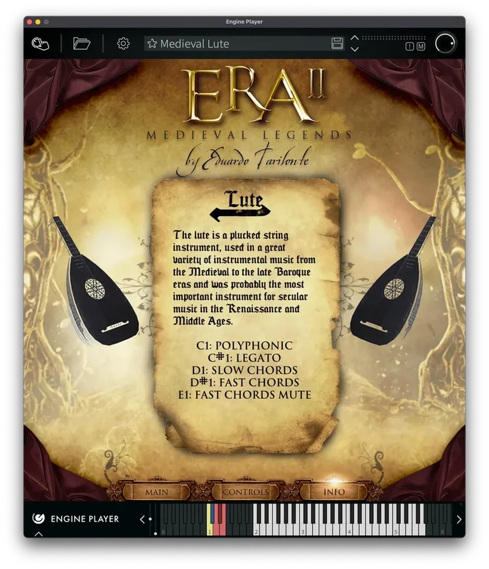 Best Service ERA II Medieval Legends interface