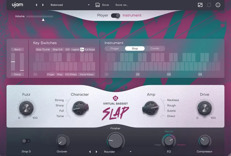 ujam SLAP Crossgrade from any paid UJAM product interface